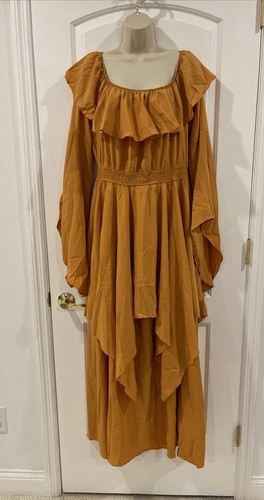 Hof 2xl yellow boho layered - hof,